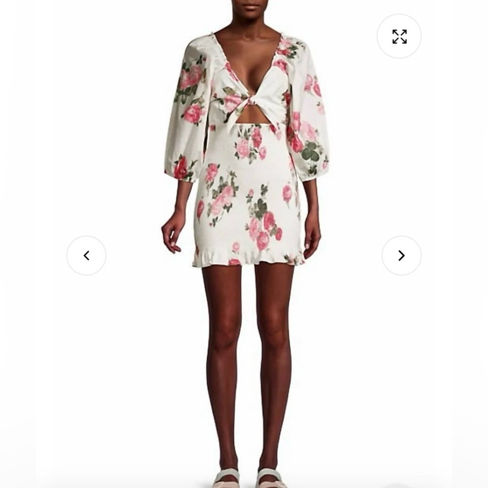 LoveShackFancy Kyndra Mini Dress – Paradise Pink – Size XS – NWT $325